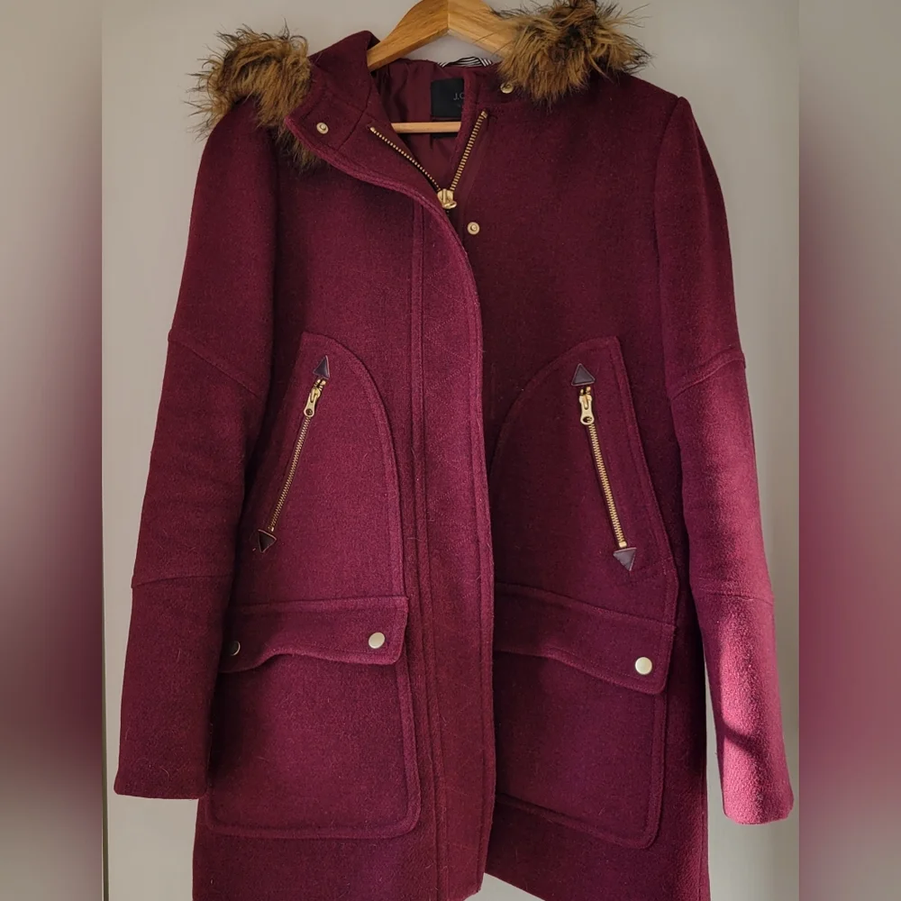 J Crew Stadium Cloth Parka - Picture 3 of 11